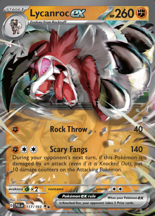 Lycanroc ex (PAL 117)