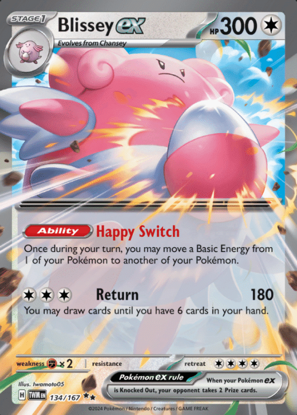Blissey ex (TWM 134)