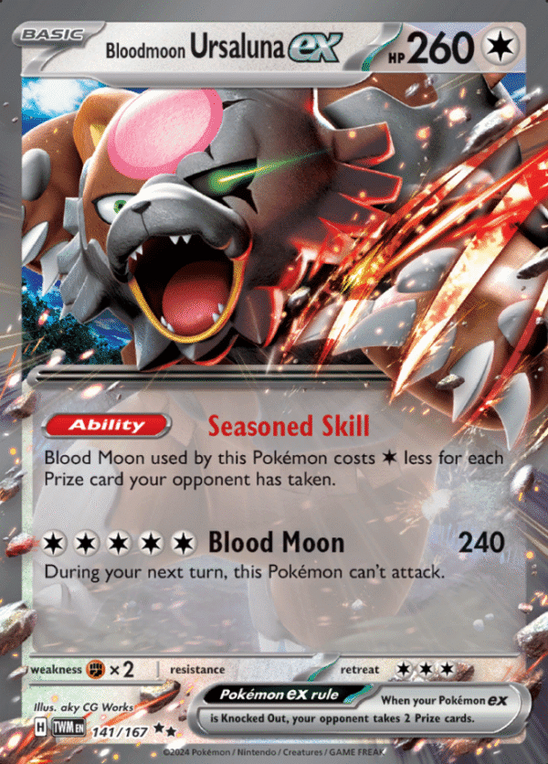 Bloodmoon Ursaluna ex (TWM 141)