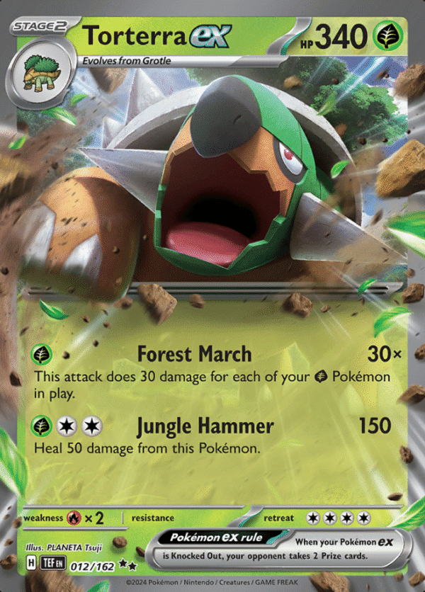 Torterra ex (TEF 012)