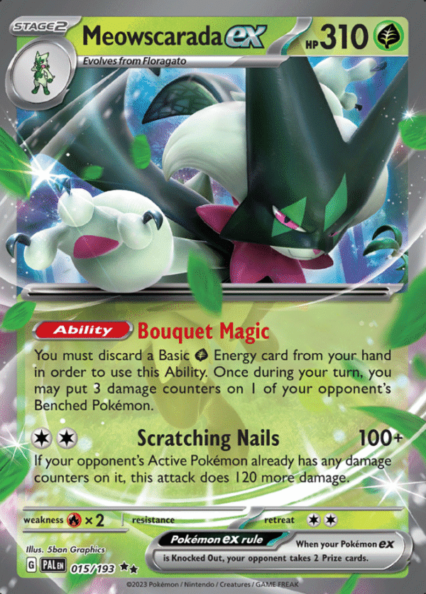 Meowscarada ex (PAL 015)