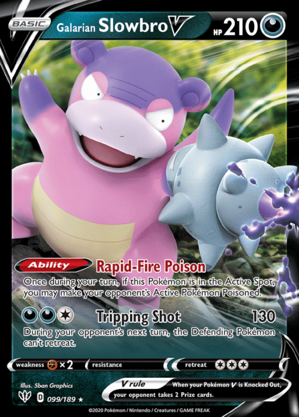 Galarian Slowbro V (DAA 99)
