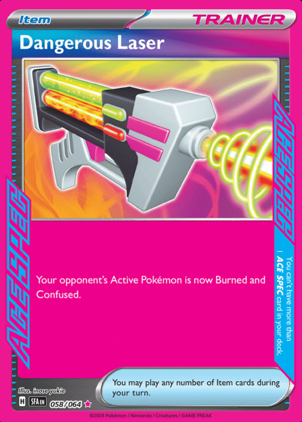 Pokemon Dangerous Laser SFA 058