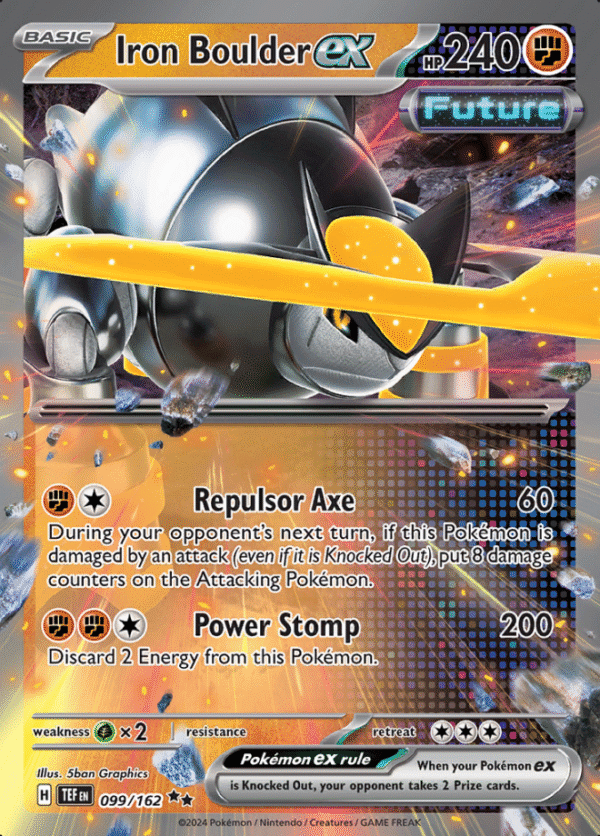Iron Boulder ex (TEF 099)