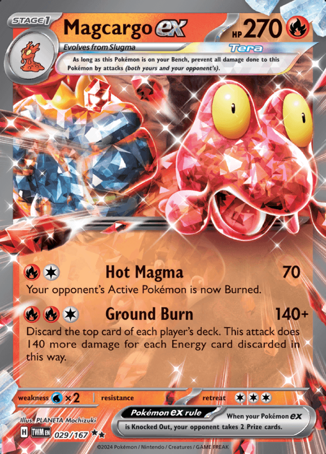 Magcargo ex (TWM 029)