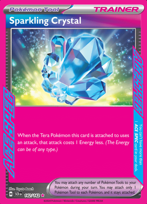 Pokemon Sparkling Crystal SCR 142