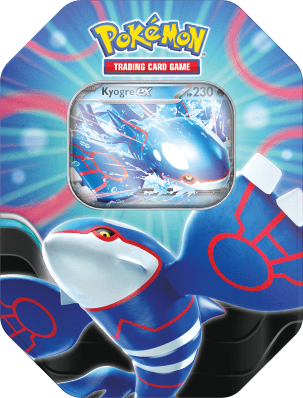 Pokémon TCG: Spring Azure Legends Tin - Kyogre ex