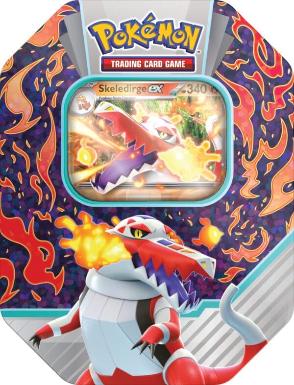 Pokémon TCG: Paldea Partners Tin Skeledirge