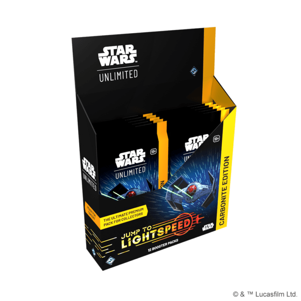 Star Wars: Unlimited Card Game - Jump to Lightspeed - Carbonite Booster Box (12)