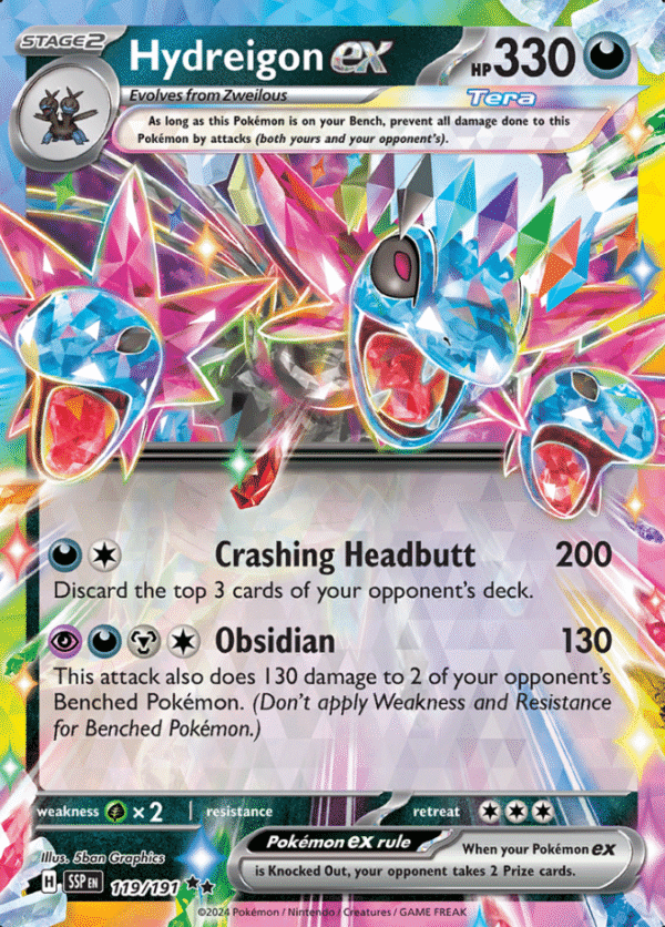 Pokemon Hydreigon ex SSP 119