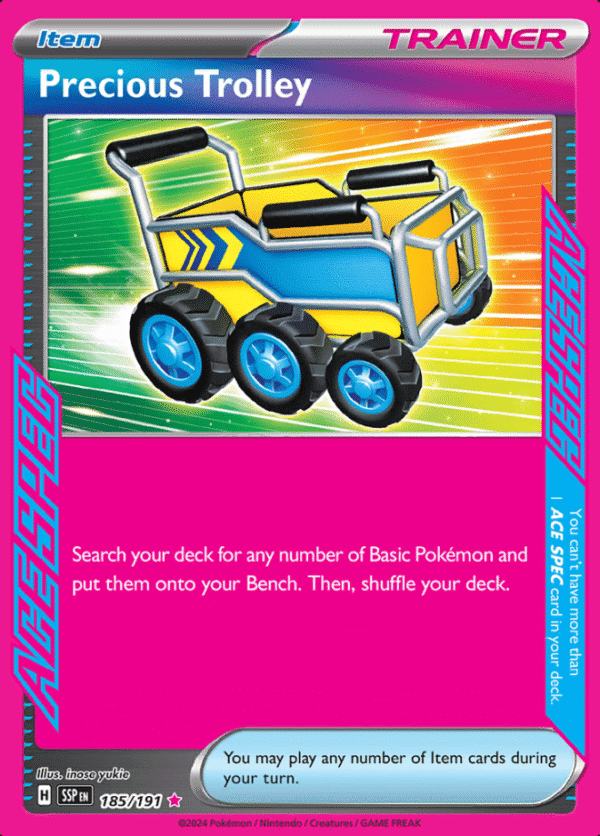 Pokemon Precious Trolley SSP 185