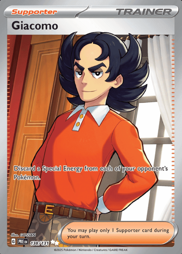 Pokemon Giacomo PRE 138