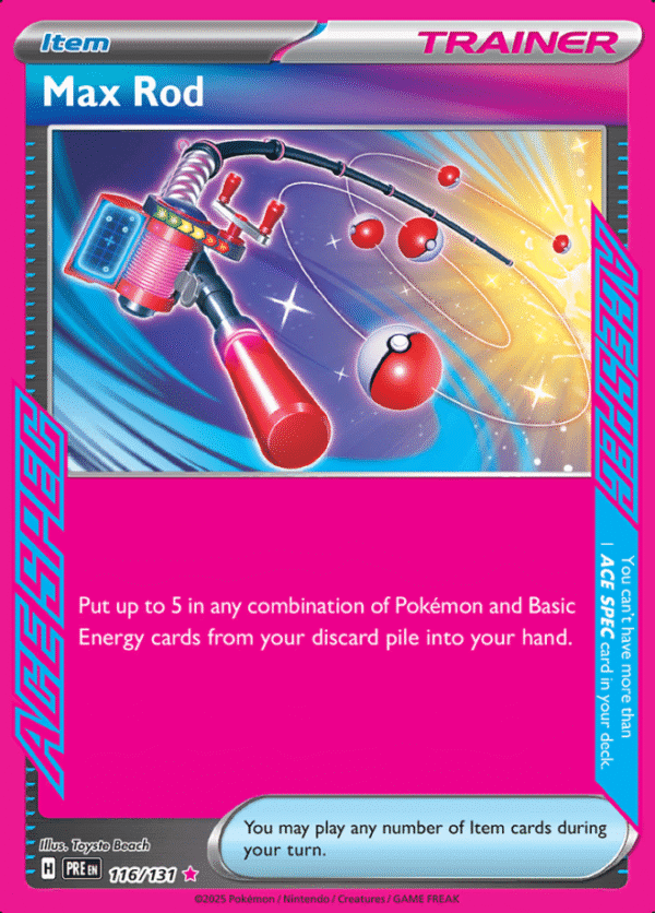 Pokemon Max Rod PRE 116