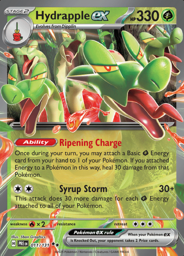 Pokemon Hydrapple ex PRE 011