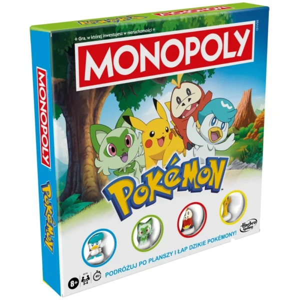Monopoly Pokemon Gra Planszowa