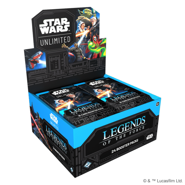 Star Wars: Unlimited Card Game - Legends of the Force - Booster Box (24)