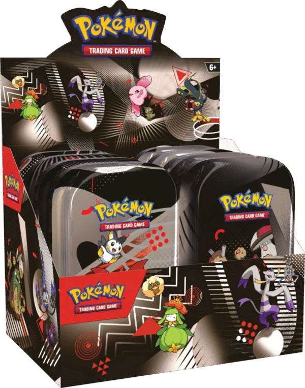 Pokemon TCG: Scarlet & Violet – White Flare & Black Bolt - Unova Mini Tin - Bundle