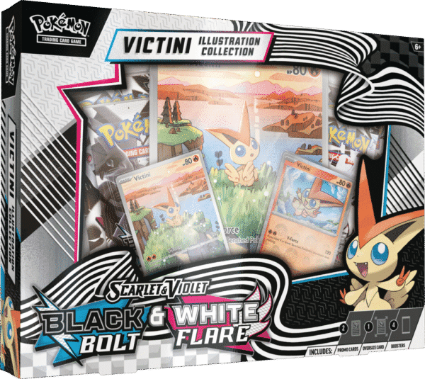 Pokemon TCG: White Flare & Black Bolt - Unova Victini Illustration Collection