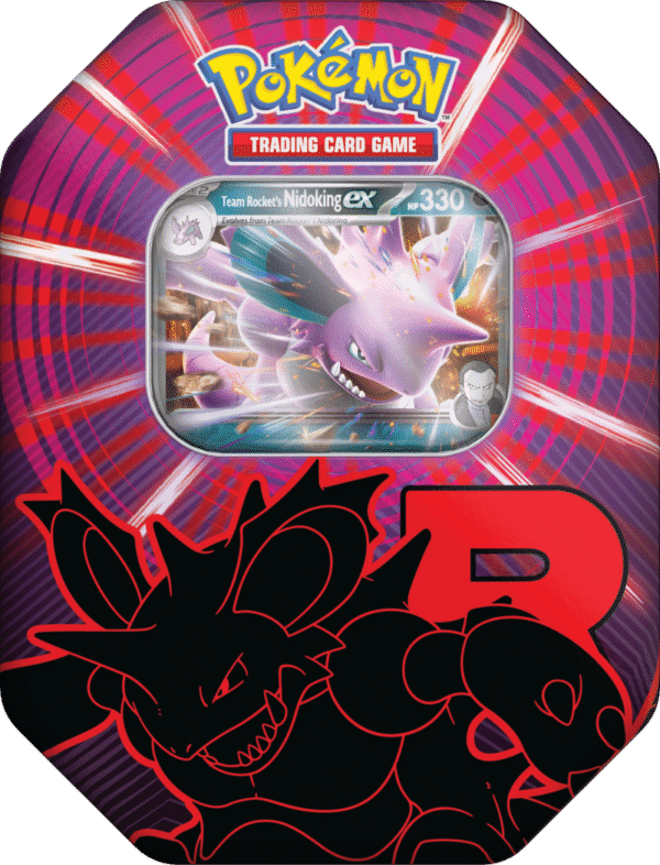 Pokémon TCG: Team Rocket Tin - Nidoking
