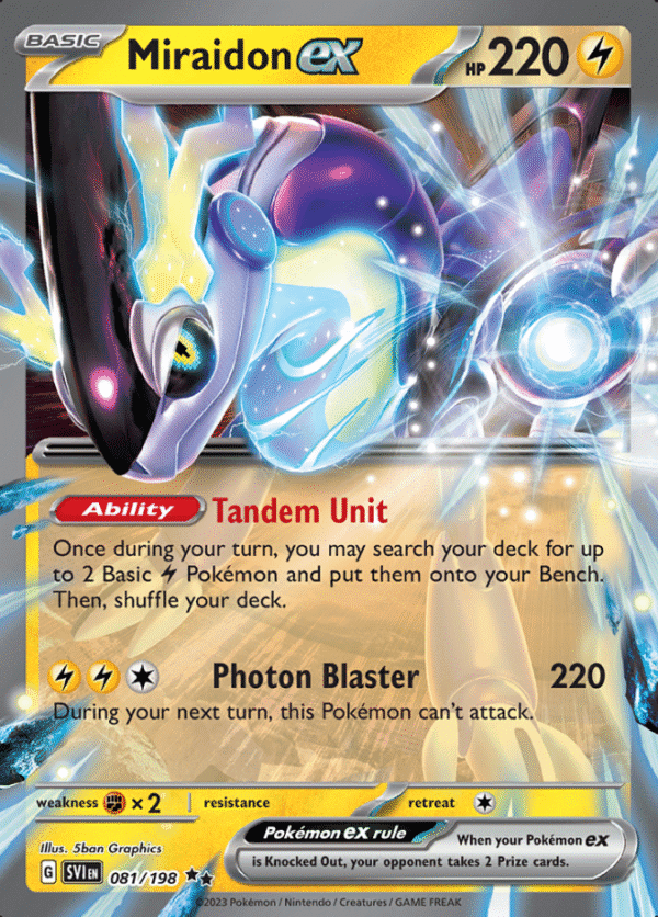 Miraidon ex (SVI 081)