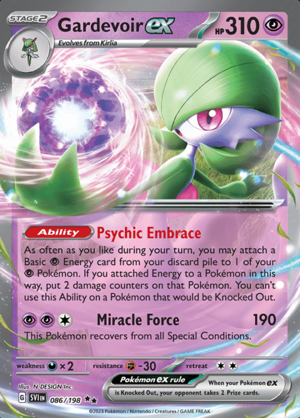 Gardevoir ex (SVI 086)