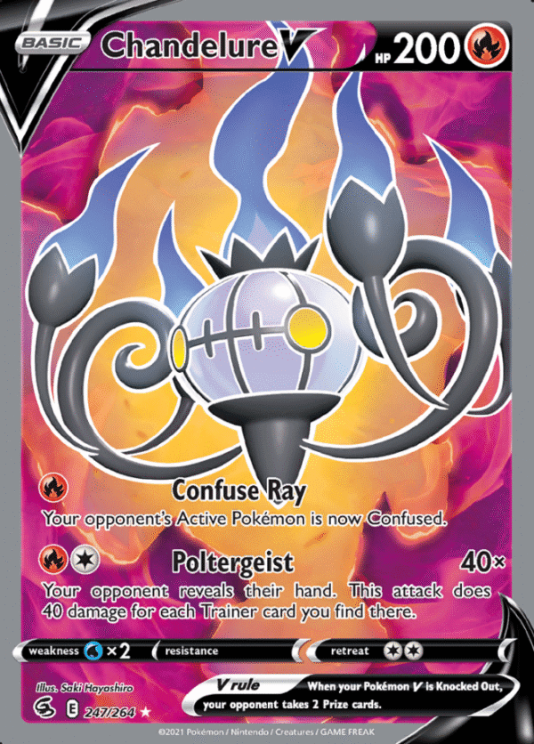 Chandelure V FST 247