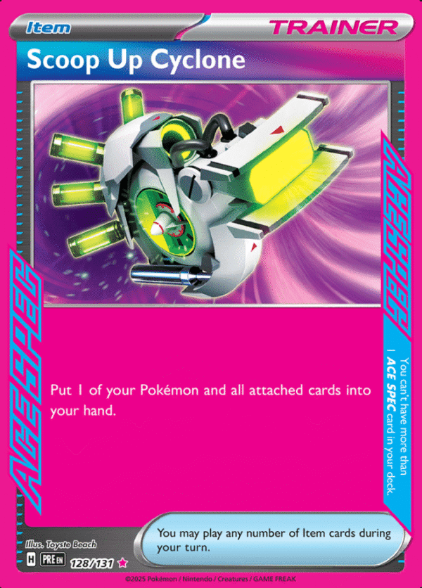 Pokemon Scoop Up Cyclone PRE 128