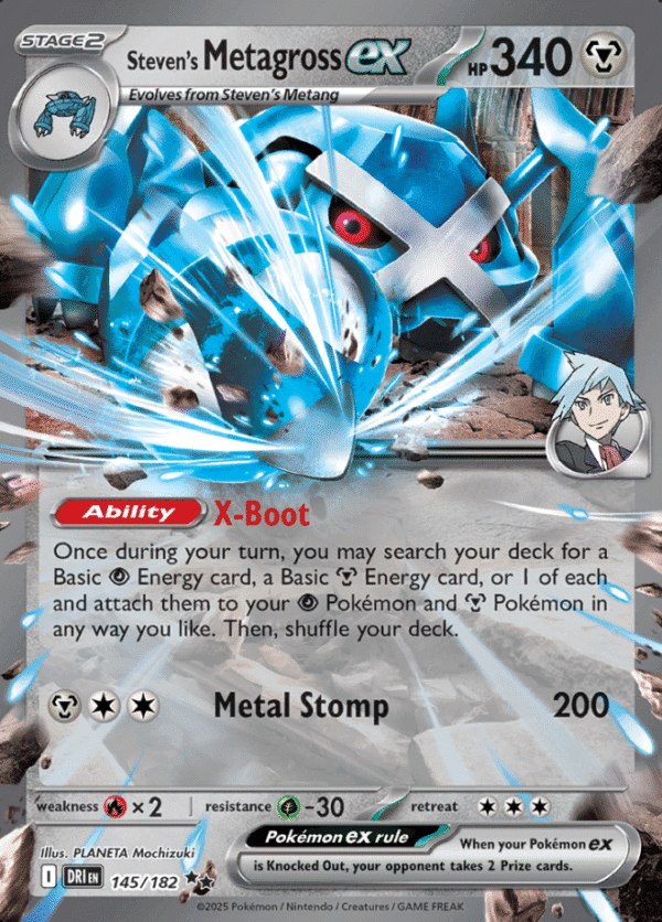 Steven's Metagross ex (DRI 145)