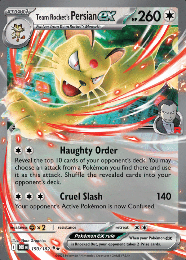 Team Rocket's Persian ex (DRI 150)
