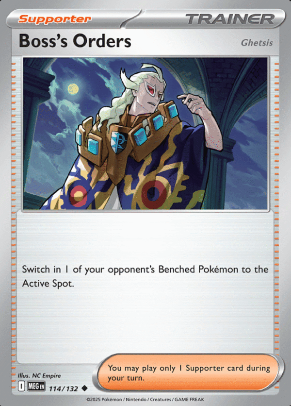 Boss's Orders - Ghetsis (MEG 114)