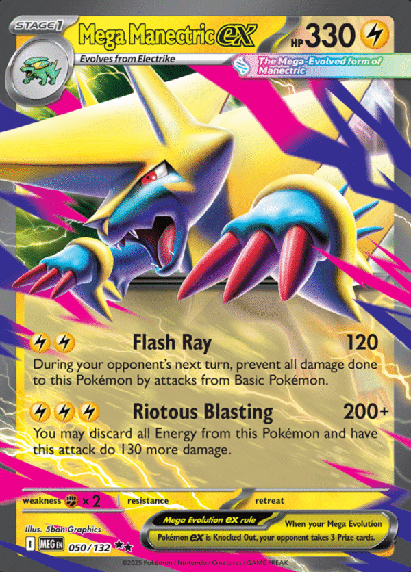Mega Manectric ex (MEG 050)