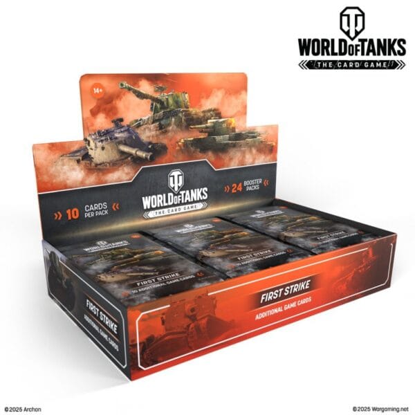 World of Tanks TCG - First Strike - Booster Display (24)