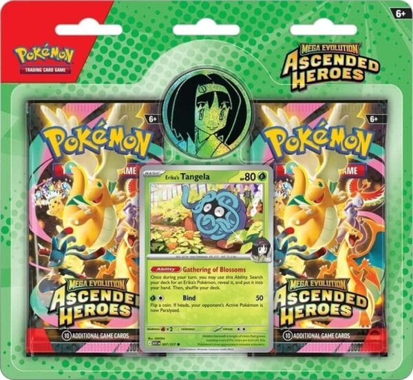 Ascended Heroes - Trainer's 2-pack Blister Erika