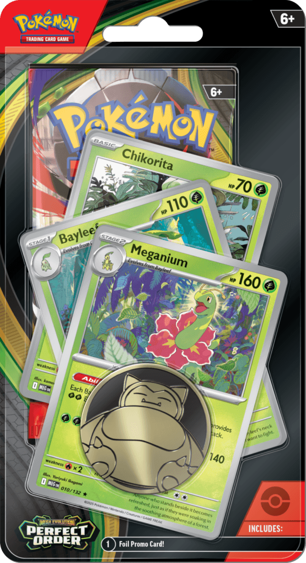 ME 03- Perfect Order - Premium Checklane Blister - Meganium