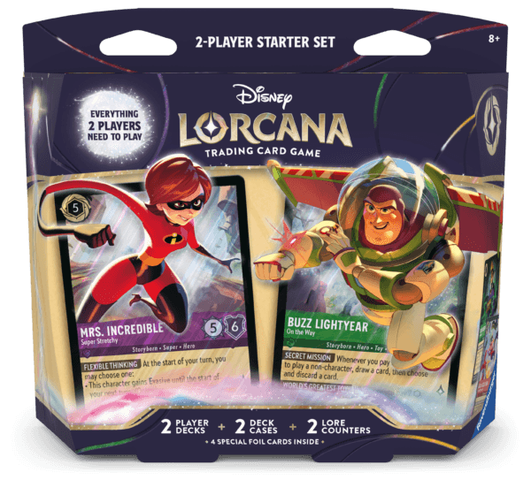 Disney Lorcana: Wilds Unknown – Zestaw startowy dla 2 graczy