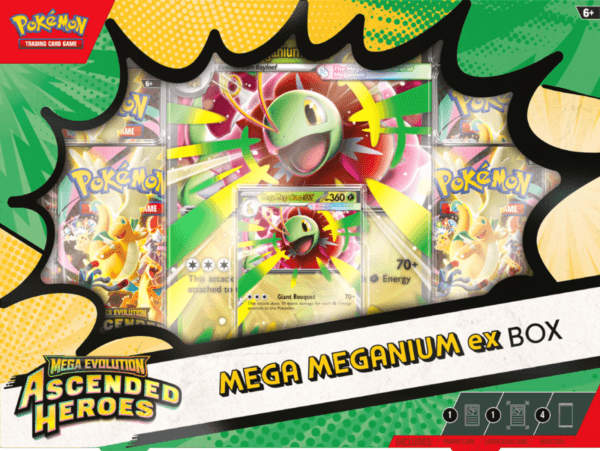 Pokemon TCG: ME 02,5 - Ascended Heroes - Mega Meganium ex Box