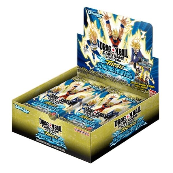 Dragon Ball Super Card Game: Masters - Three Glorious Fighters B30 - Booster Pack Display (24)