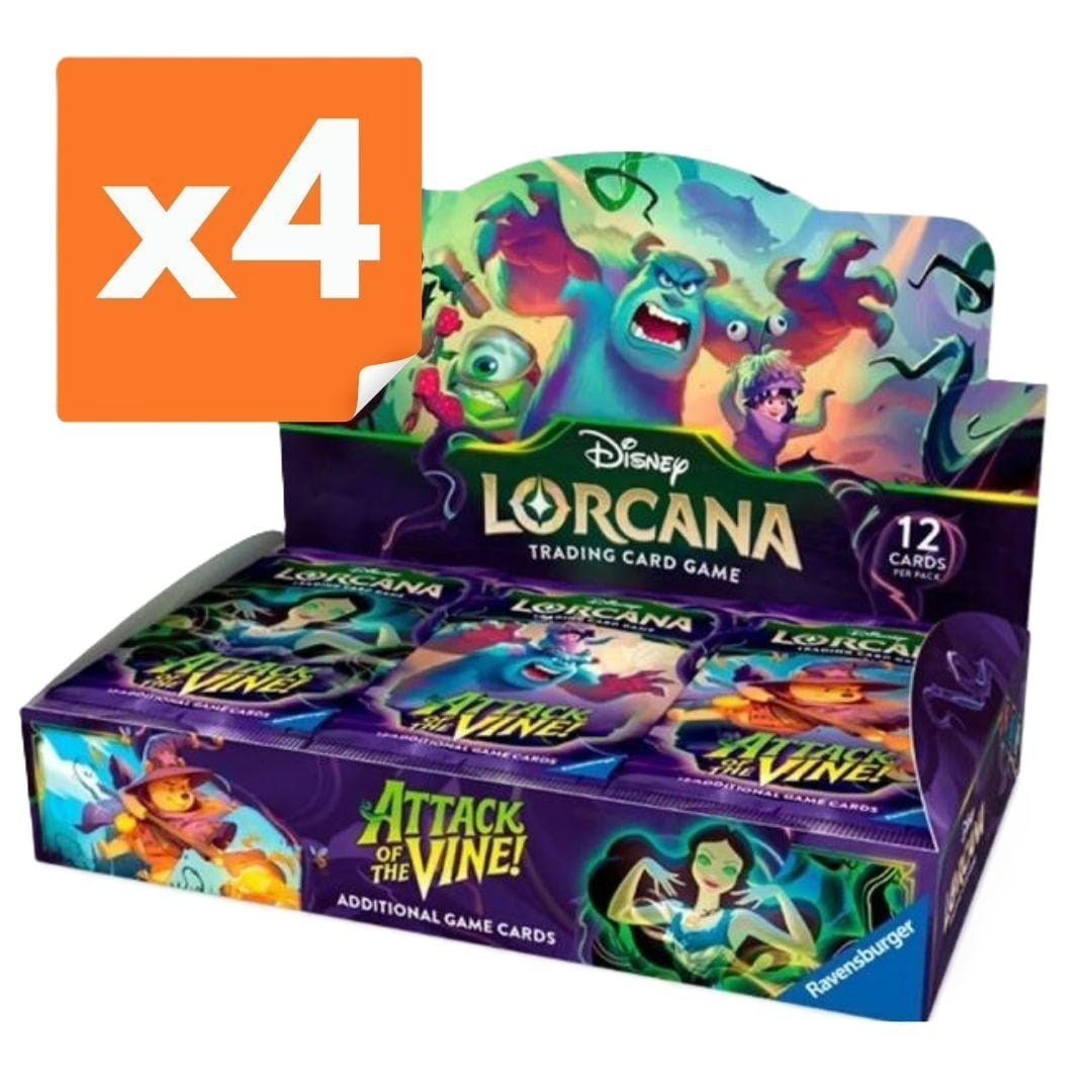 Disney Lorcana TCG: Attack of the Vine! – Booster Box Case