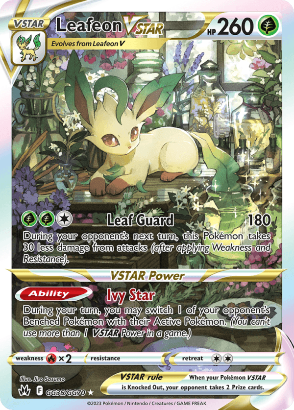 Leafeon VSTAR (CRZ GG35)