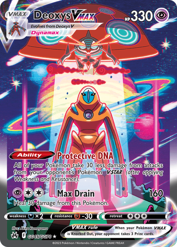 Deoxys VMAX (CRZ GG45)