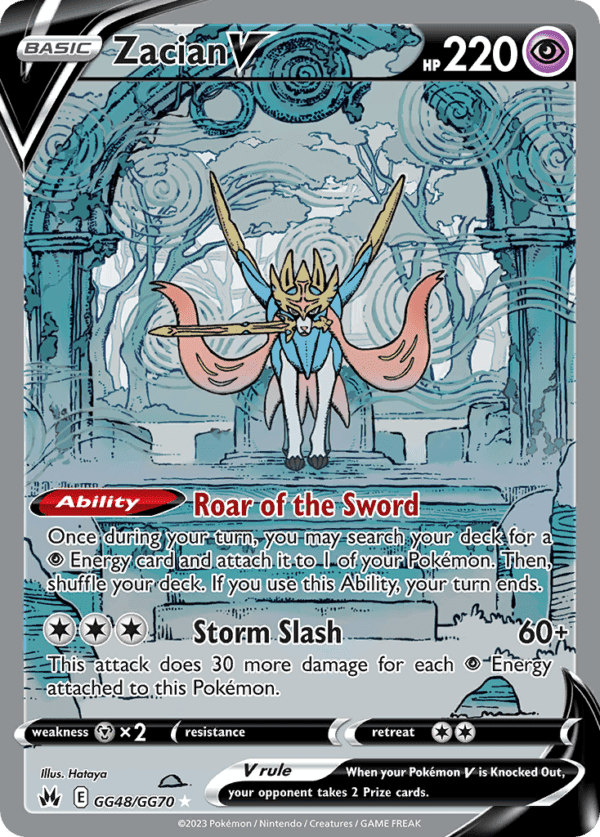 Zacian V (CRZ GG48)