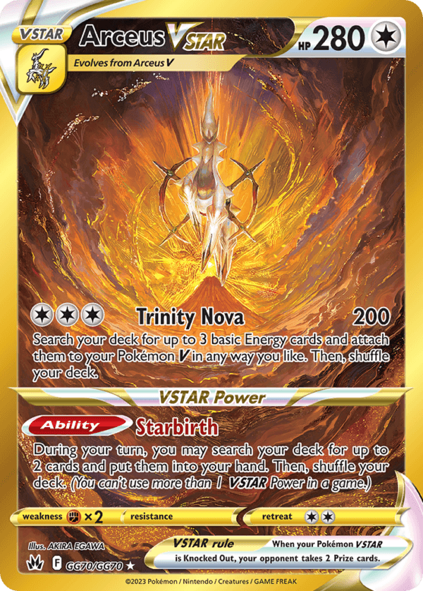 Arceus VSTAR (CRZ GG70)