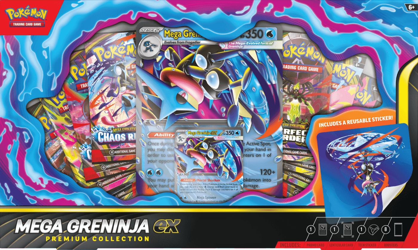Pokemon TCG: Mega Greninja ex Premium Collection