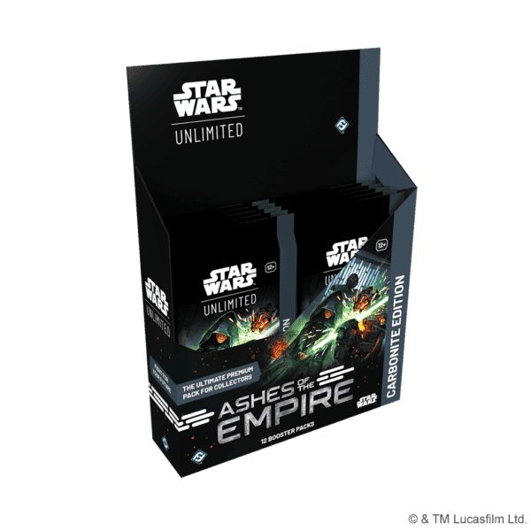 Star Wars: Unlimited Card Game - Ashes of the Empire - Carbonite Booster Box (12)