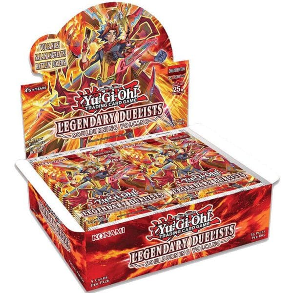 Legendary Duelists Soulburning Volcanos Booster Display (36 boostery)